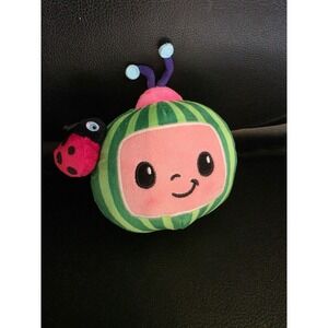 Cocomelon Watermelon Plush TV Ladybug Smiling Childrens Toy Small Stuffed Animal